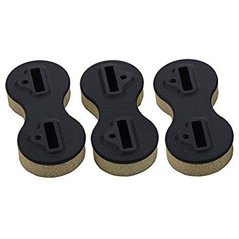 Fin Plug Production Set for FCS Fusion 9° Black
