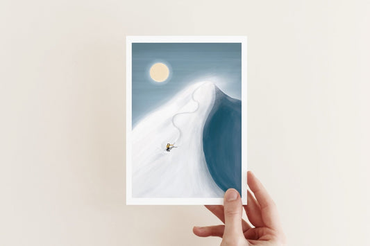 Postcard Studio Trev "Flint em busca de calouros"