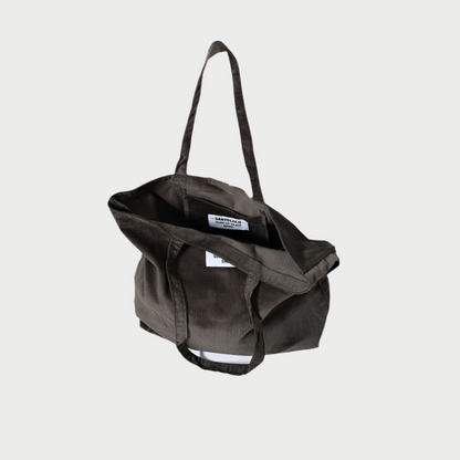 SantoLoco Tote Bag Corduroy Dark Green