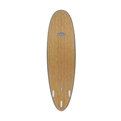Prancha de surf Buster FX-Type 5'0 Bamboo com Super Rails 