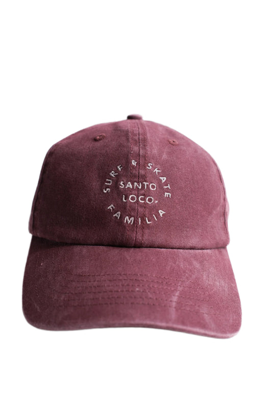 SantoLoco Familia Cap Red Wash