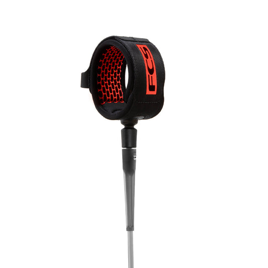 FCS 6' Comp Essential Leine Flammenrot