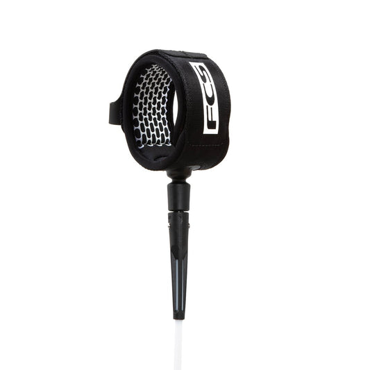 FCS 8' All Round Essential Leash Weiß/Schwarz